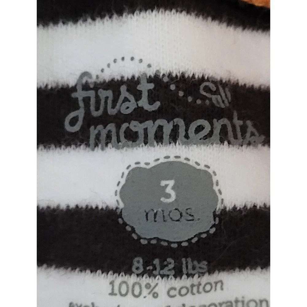 2 pc lot Baby's 1st Halloween One Piece My First Halloween Mommy's‎ Boo 3 months